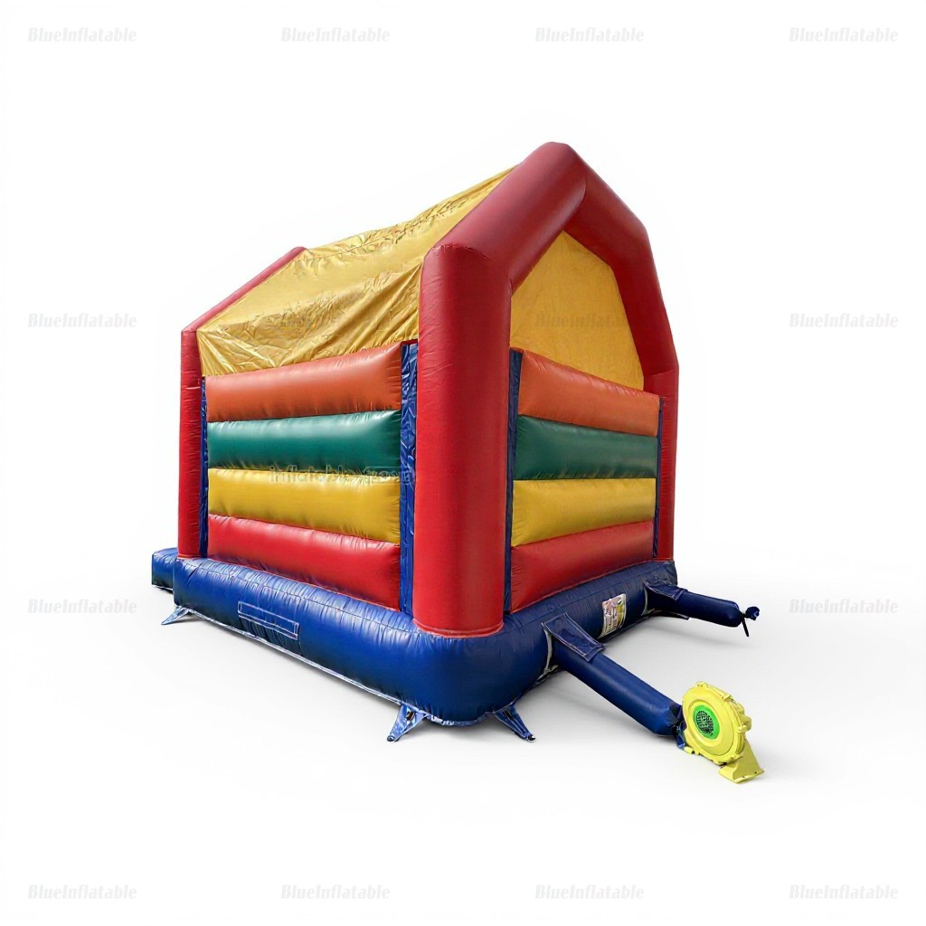 Colorful Inflatable Bounce House Slide for Kids Parties - Image 8