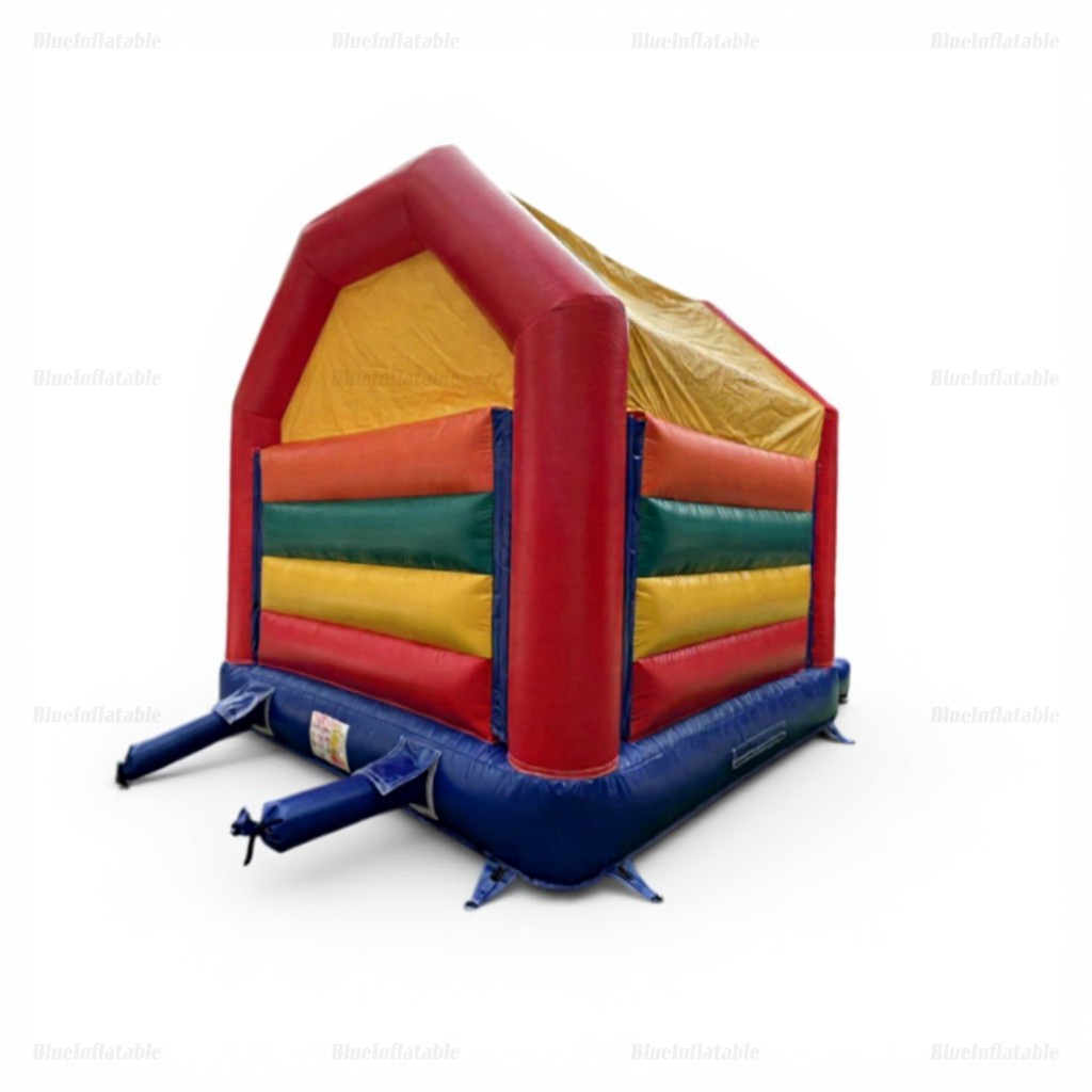 Colorful Inflatable Bounce House Slide for Kids Parties - Image 9
