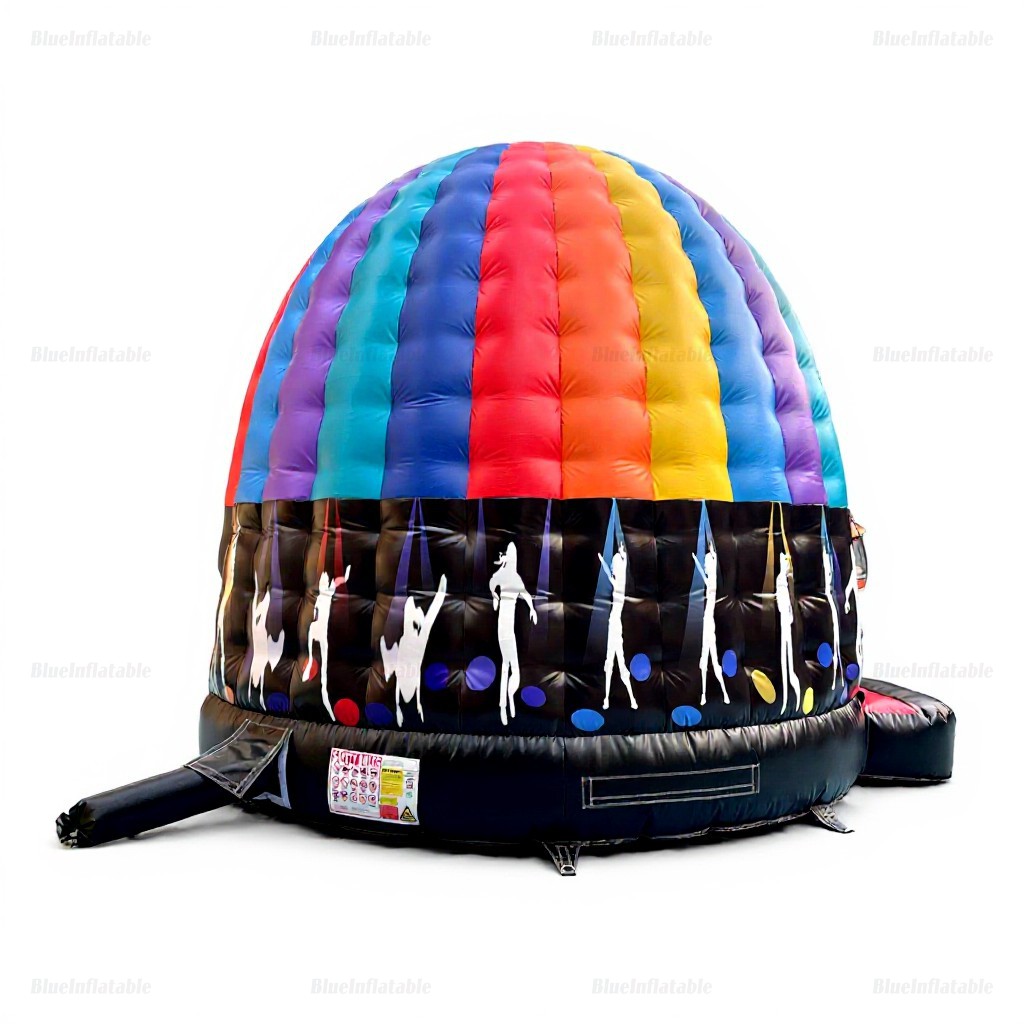 Inflatable Disco Dome Bounce House with Music - Image 3