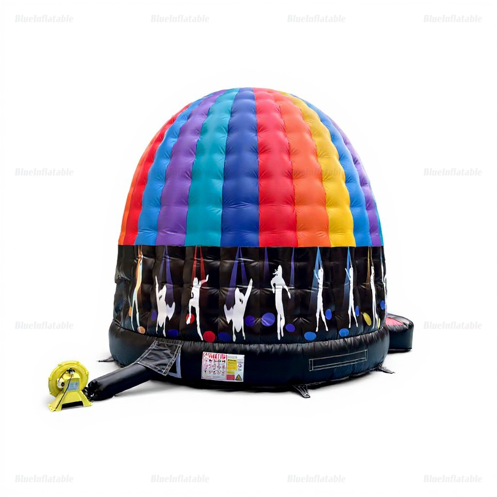 Inflatable Disco Dome Bounce House with Music - Image 9