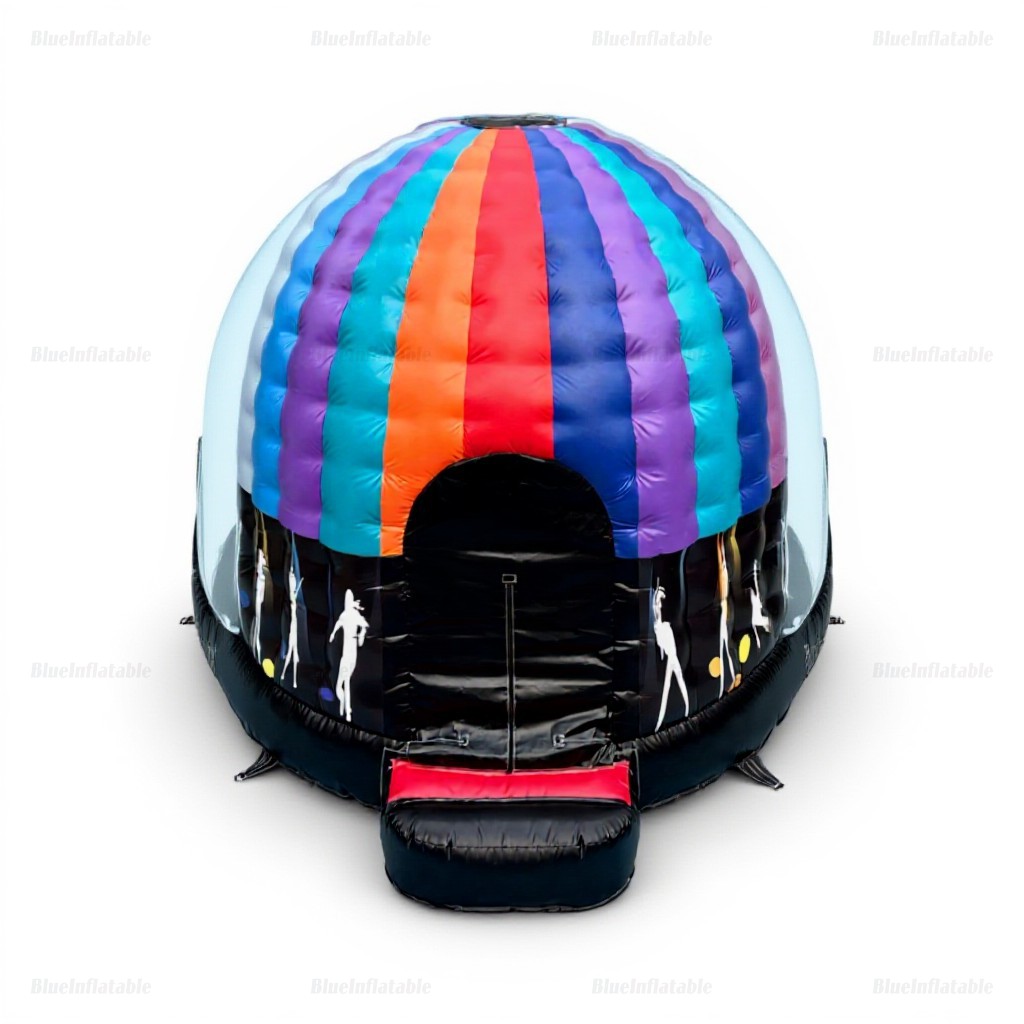 Inflatable Disco Dome Bounce House with Music - Image 10