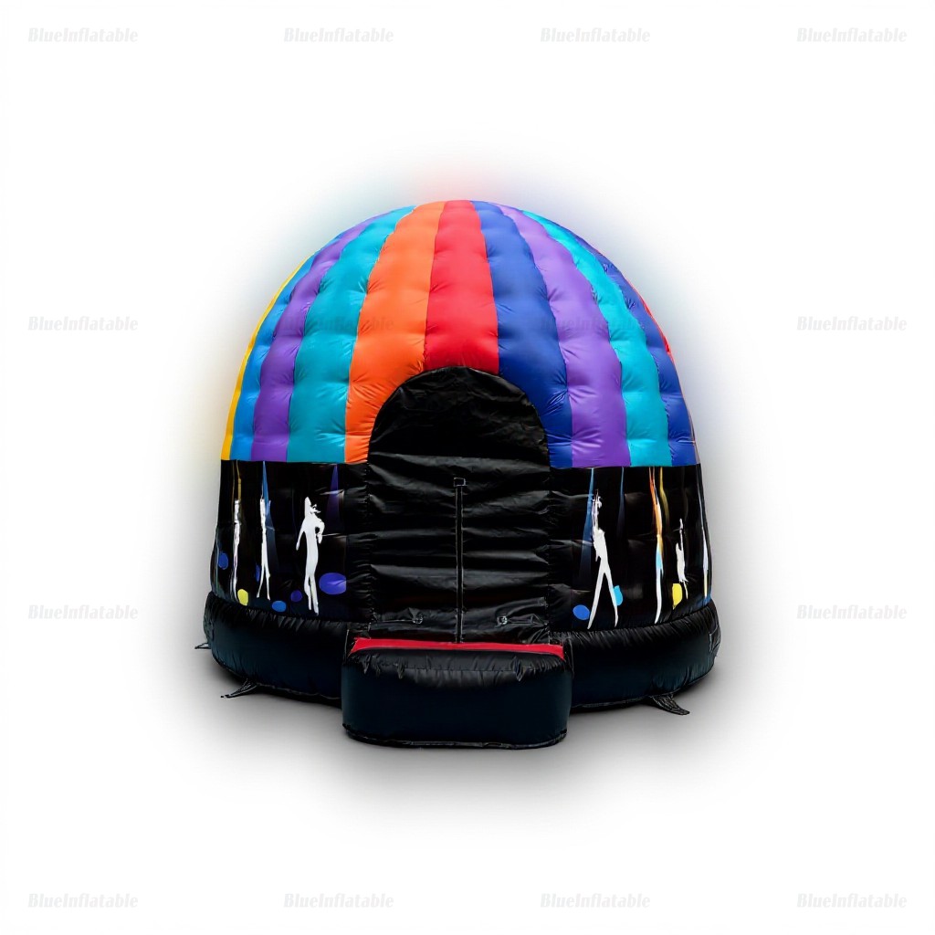 Inflatable Disco Dome Bounce House with Music - Image 11