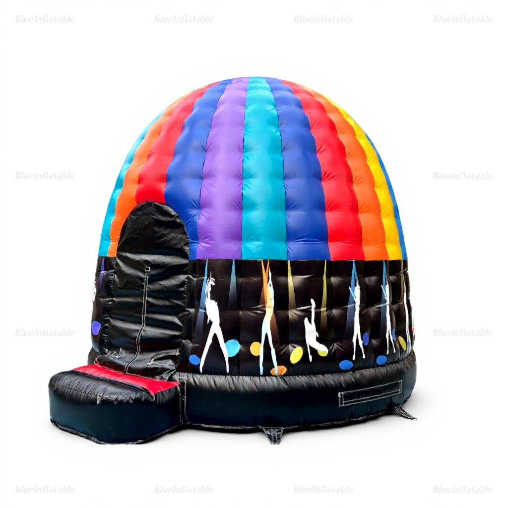 Inflatable Disco Dome Bounce House with Music - Image 13