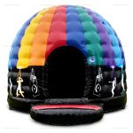 Inflatable Disco Dome Bouncy Castle with Music