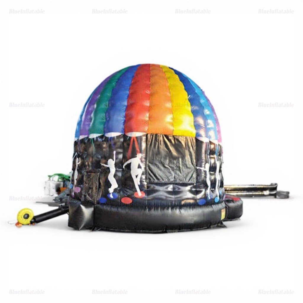 Disco Music Inflatable Bouncer & Ball Pit Combo - Image 2