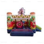 Mini Inflatable Bouncer with Slide for Kids