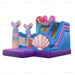 Mermaid Inflatable Bouncer and Slide Combo for Parties