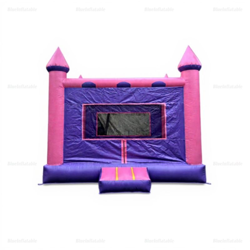 Pink & Purple Inflatable Party House Bouncer Rental