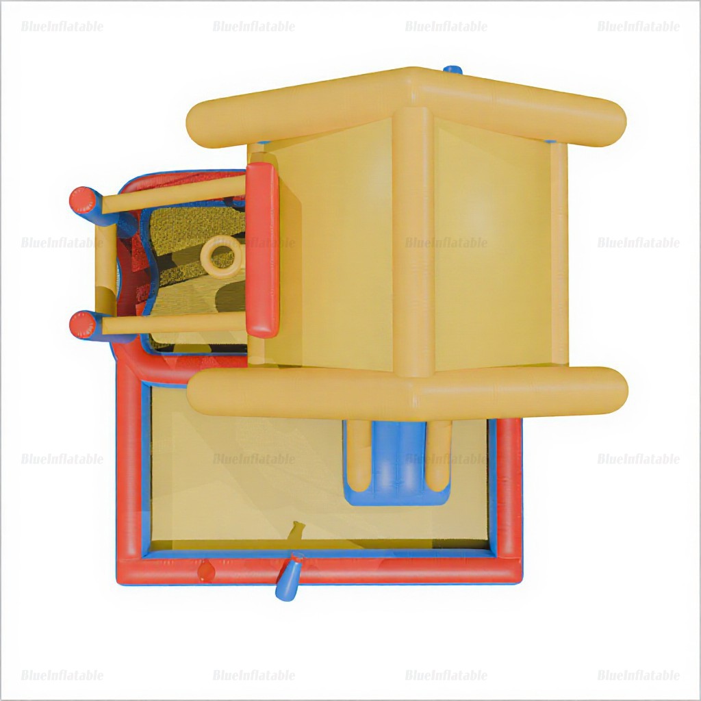 Inflatable Mini Water Slide & Splash Pool Playhouse - Image 3