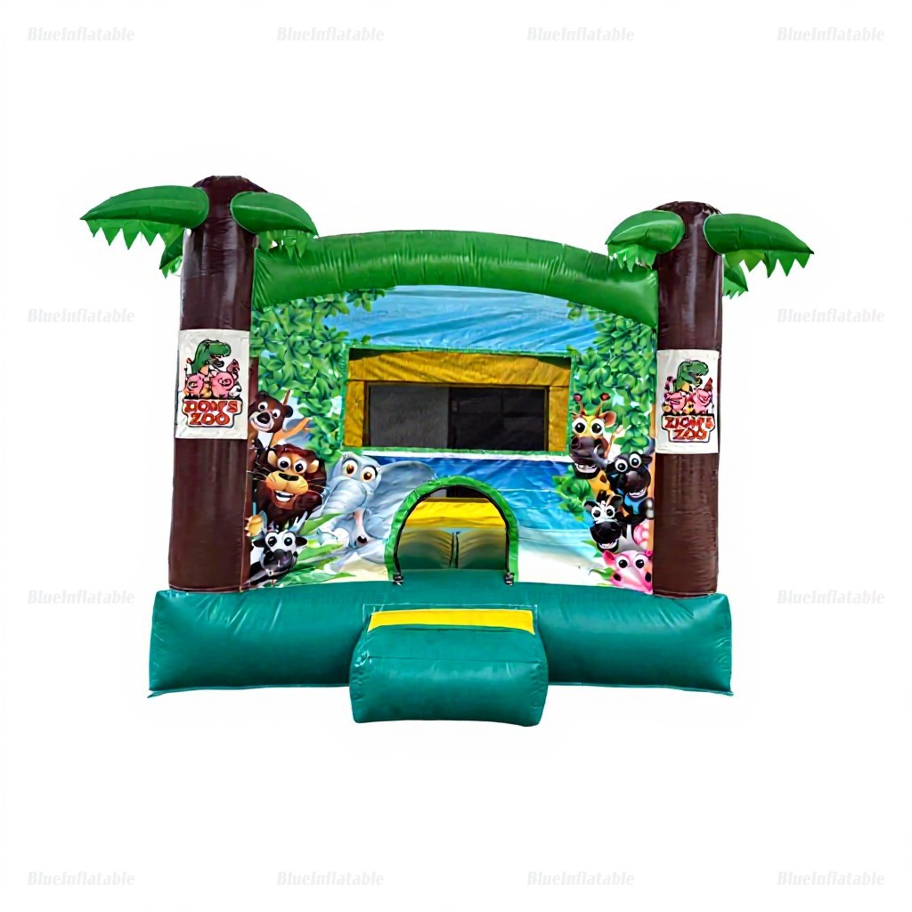 Safari Jungle Inflatable Bounce House for Rent