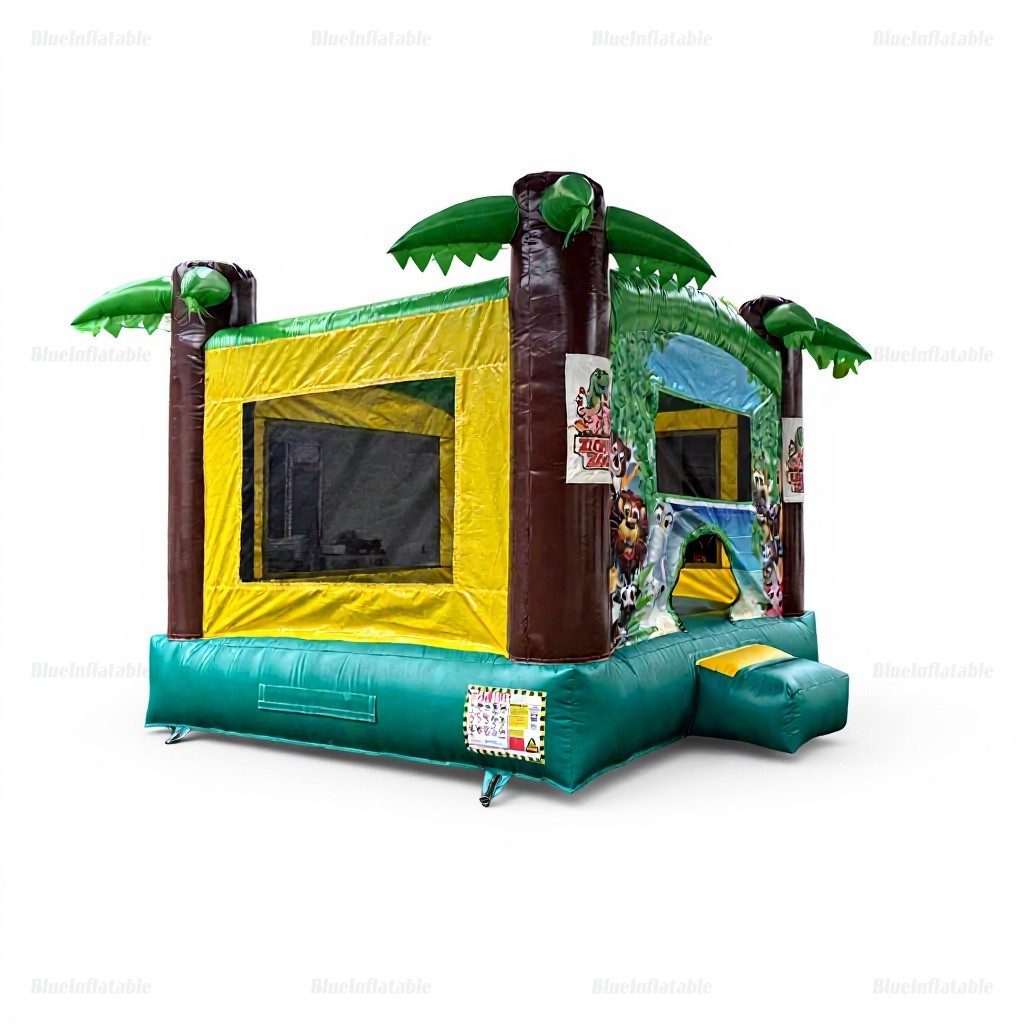 Safari Jungle Inflatable Bounce House for Rent - Image 3