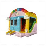 Unicorn Inflatable Bounce House and Slide Combo