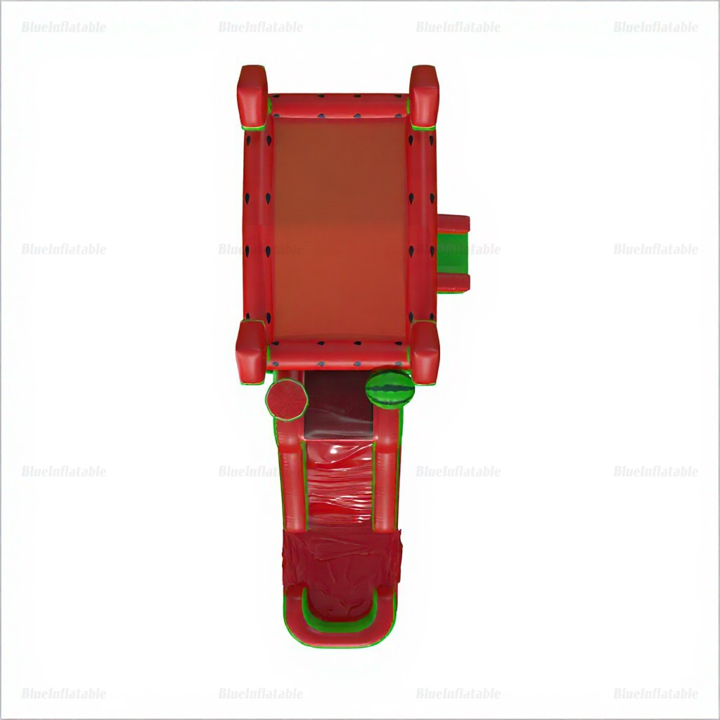 Watermelon Inflatable Bounce House & Water Slide Pool Combo - Image 3