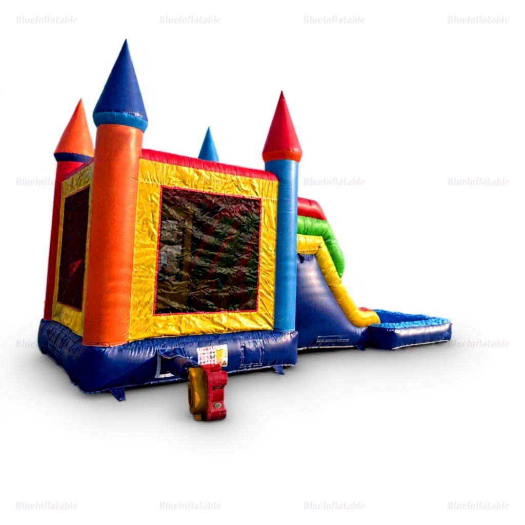 Double Slide Inflatable Water Bounce House Playground - Image 12