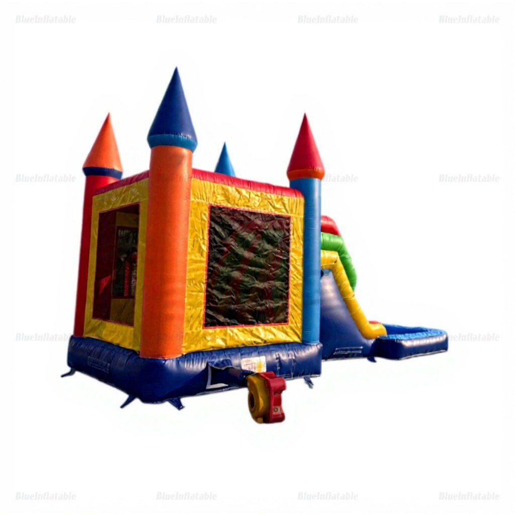 Double Slide Inflatable Water Bounce House Playground - Image 13
