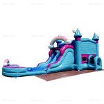 Jump For Joy Inflatable Wet & Dry Slide Bounce House Combo