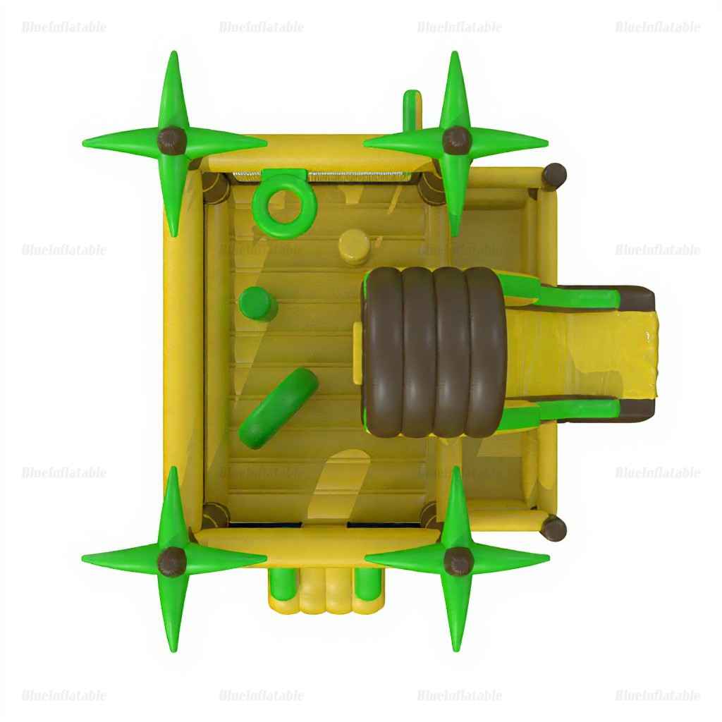 Jungle Adventure Double Slide Bounce House Combo - Image 4