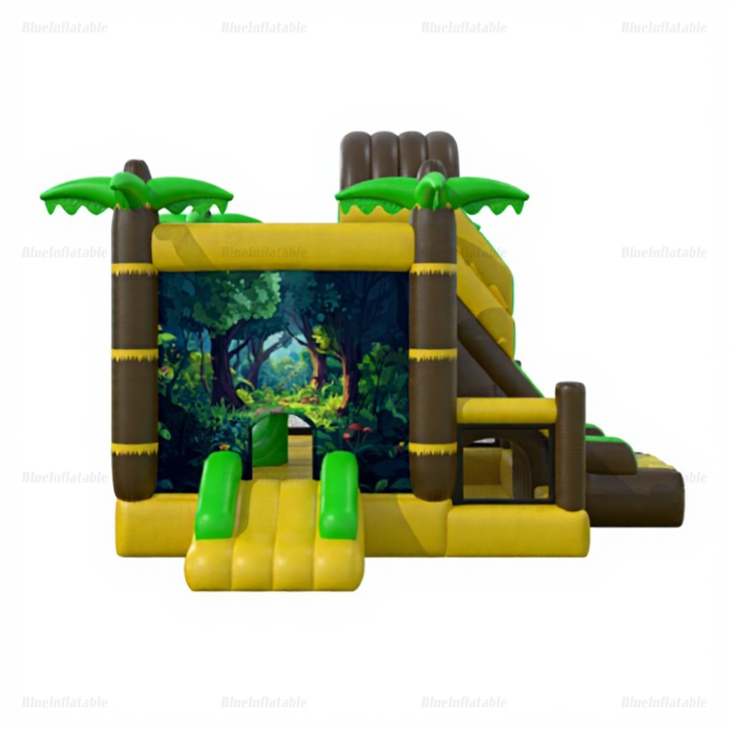 Jungle Adventure Double Slide Bounce House Combo - Image 5
