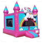 Magic Unicorn Inflatable Bounce House for Parties