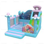 Mermaid Underwater Inflatable Bounce House & Slide Combo