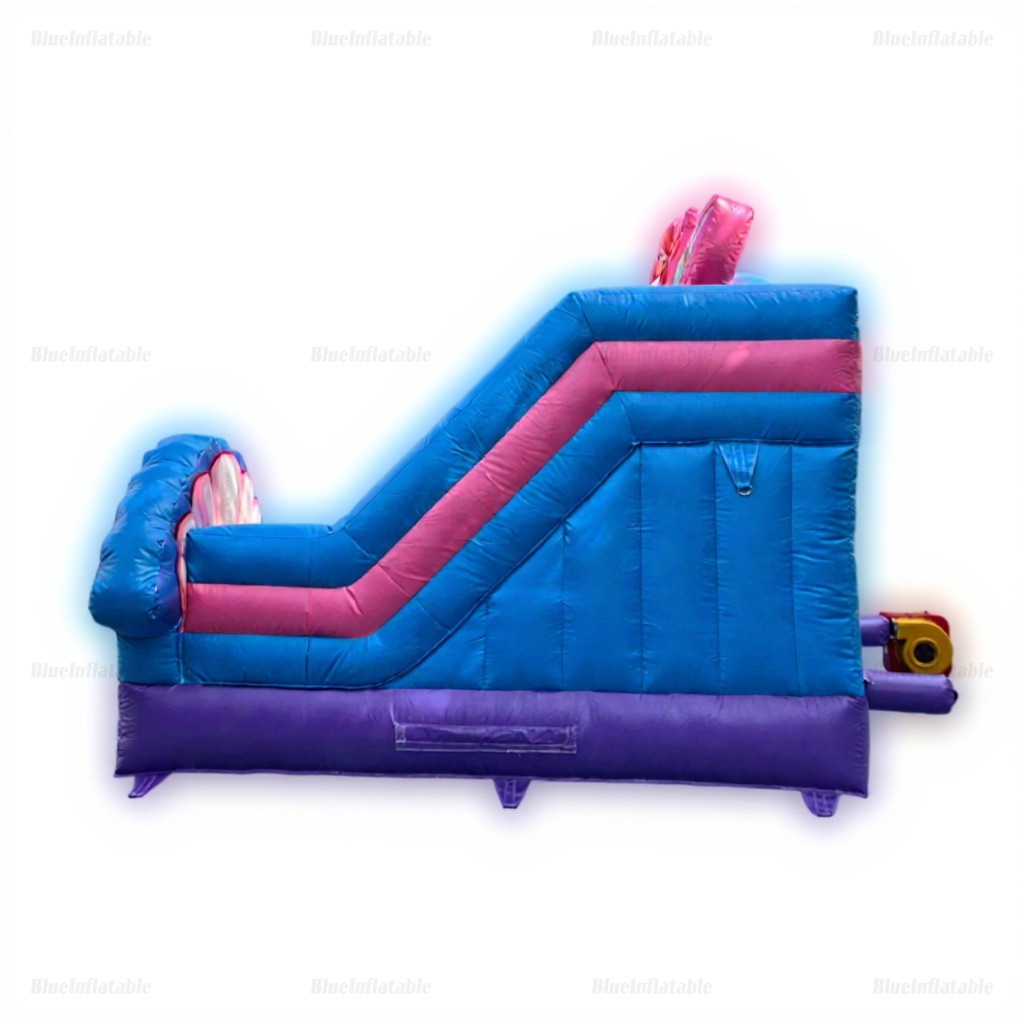 Mermaid Princess Inflatable Bounce House with Slide - Image 11