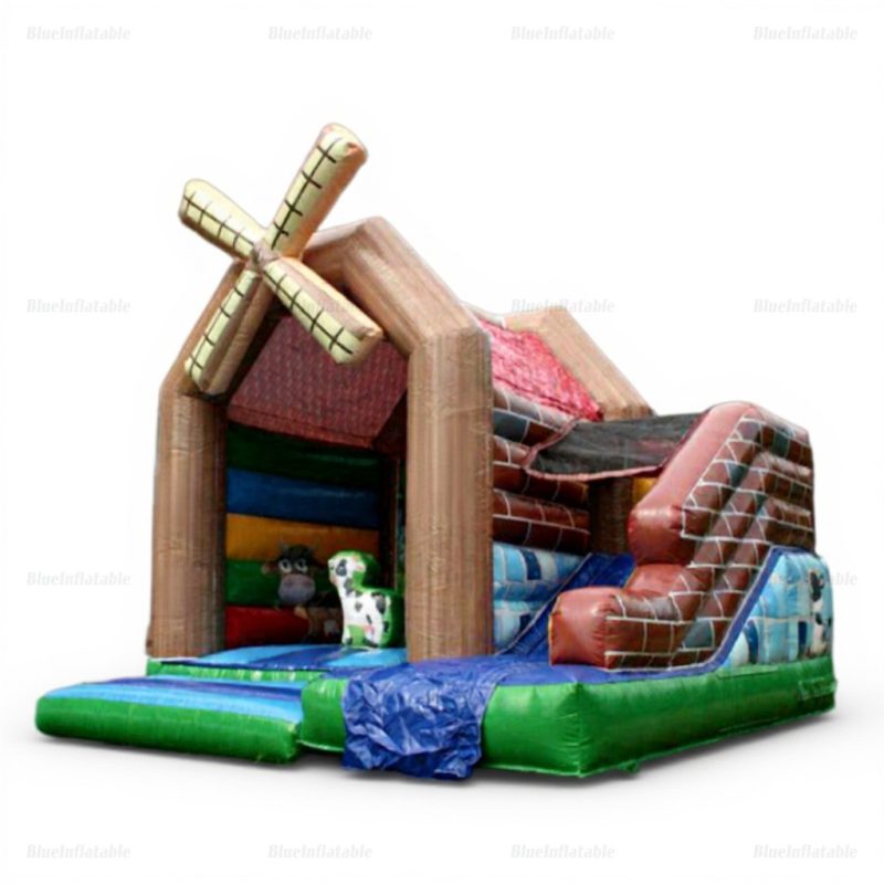 Mini Inflatable Bounce House & Water Slide Combo