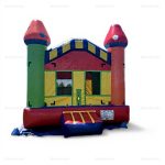 Mushroom Inflatable Bounce House with Slide for Kids