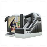 Music Piano Inflatable Bounce House & Water Slide Combo
