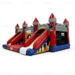 Volcano Inflatable Bouncy Castle Combo