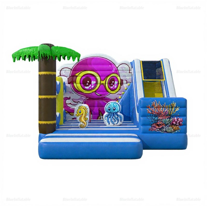 Ocean Play Inflatable Bouncer & Slide Rental