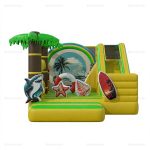 Ocean Vibes Inflatable Bounce and Slide Combo Rental