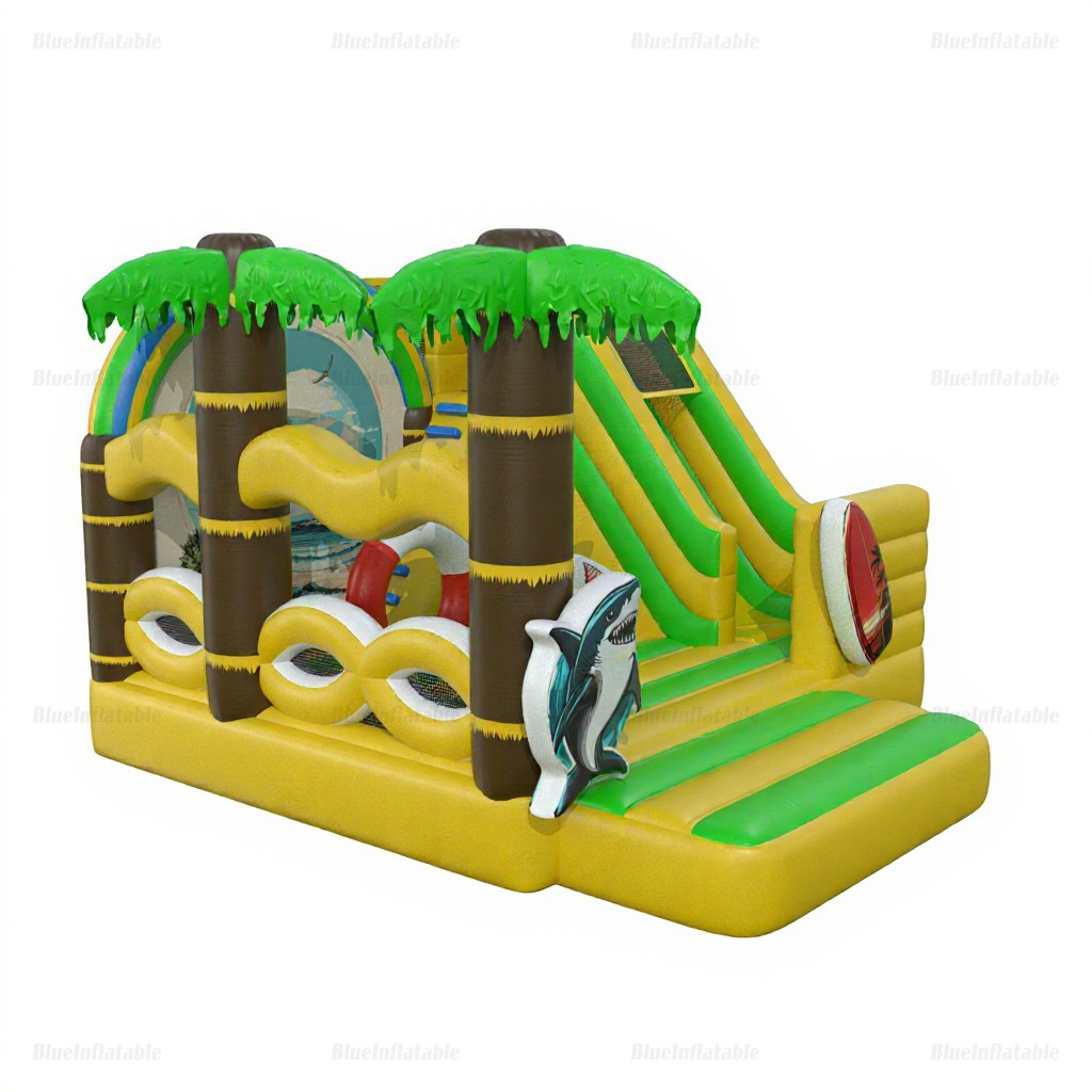 Ocean Vibes Inflatable Bounce and Slide Combo Rental - Image 6