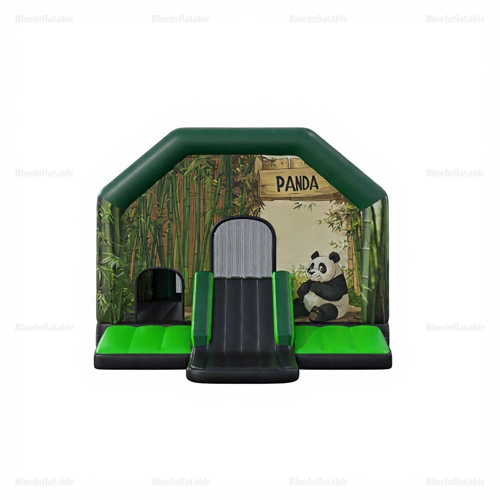 Panda Jungle Bounce House & Slide Combo Rental - Image 4