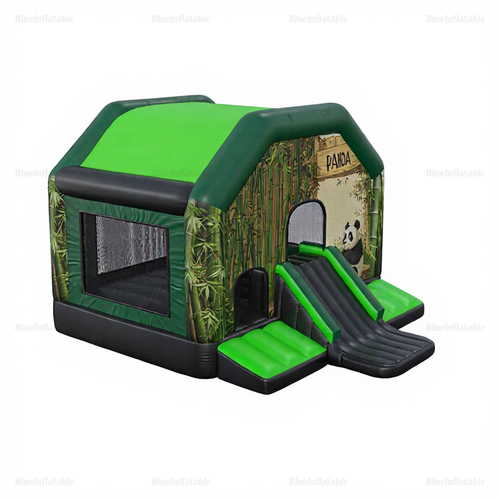 Panda Jungle Bounce House & Slide Combo Rental - Image 5