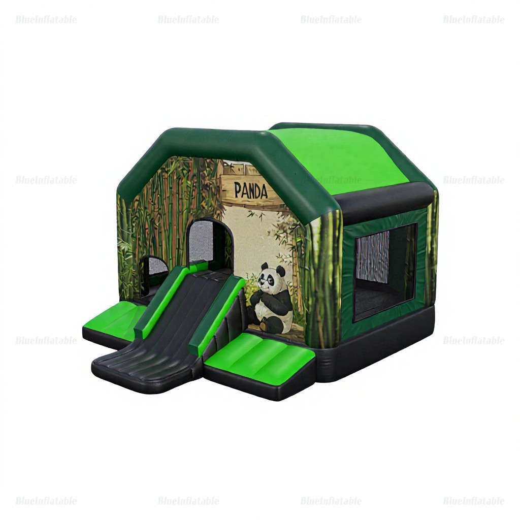 Panda Jungle Bounce House & Slide Combo Rental - Image 6