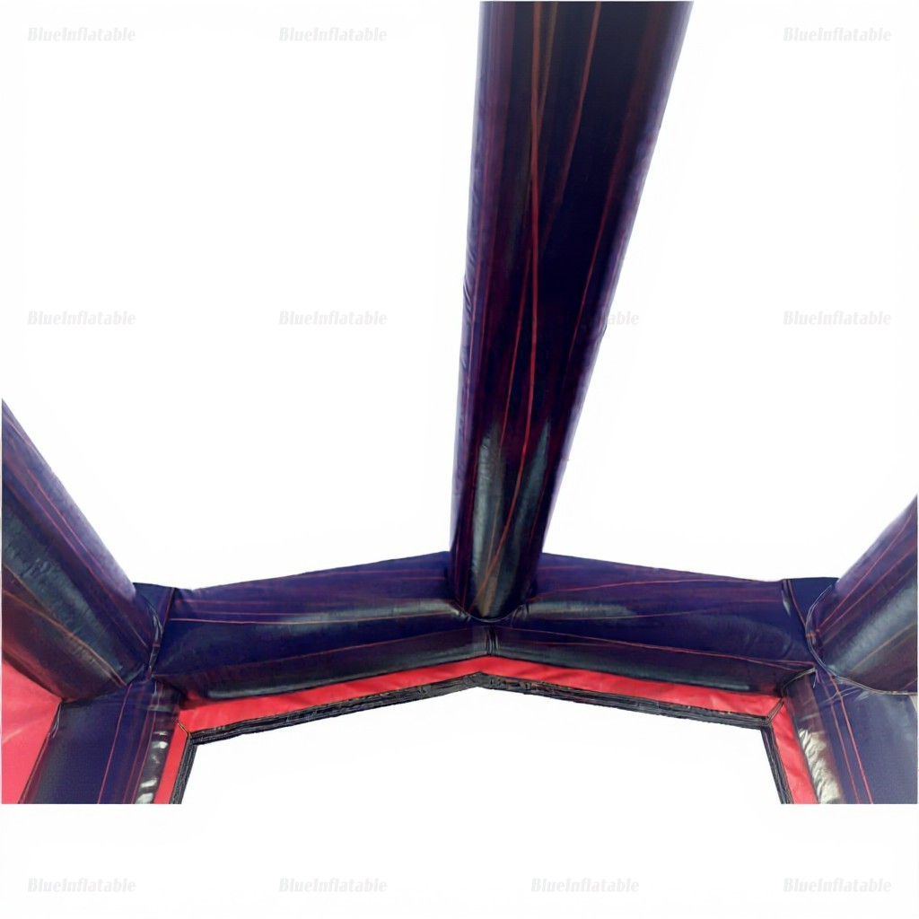 Pink & Purple Inflatable Bounce House Slide Combo - Image 7