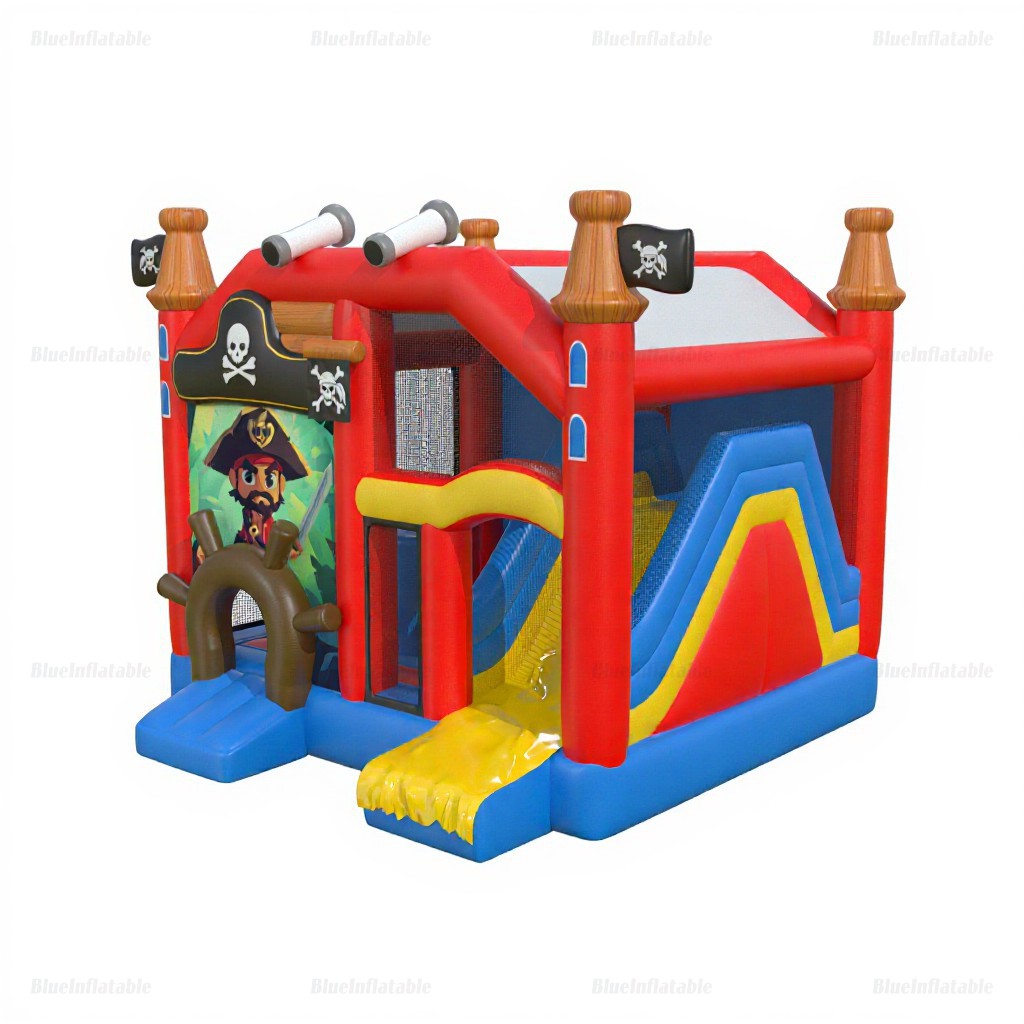 Pirate Inflatable Bounce House and Slide Combo Rental - Image 7