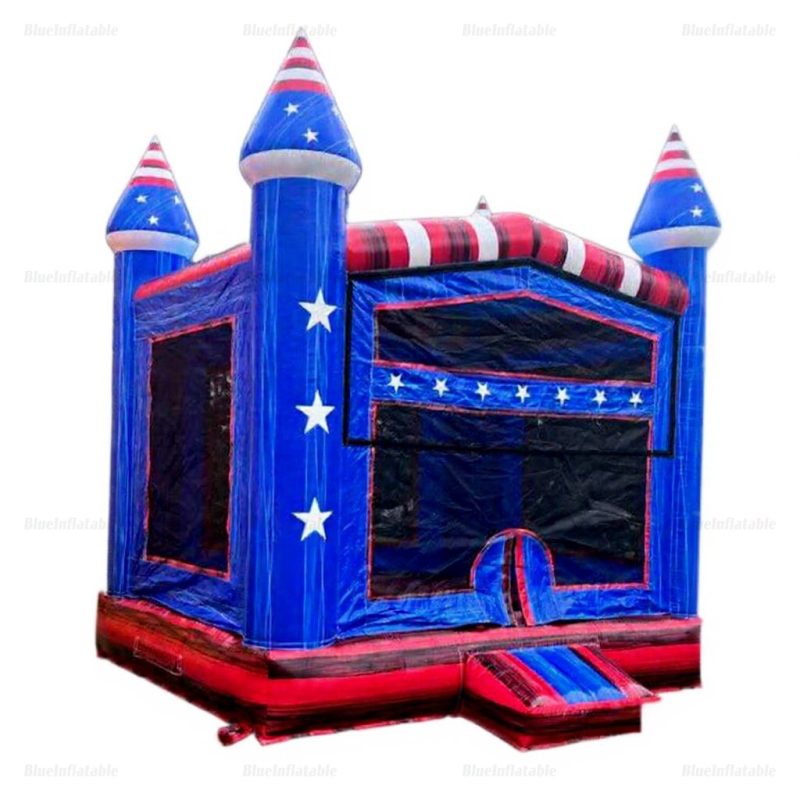 All-American Stars & Stripes Inflatable Bounce House