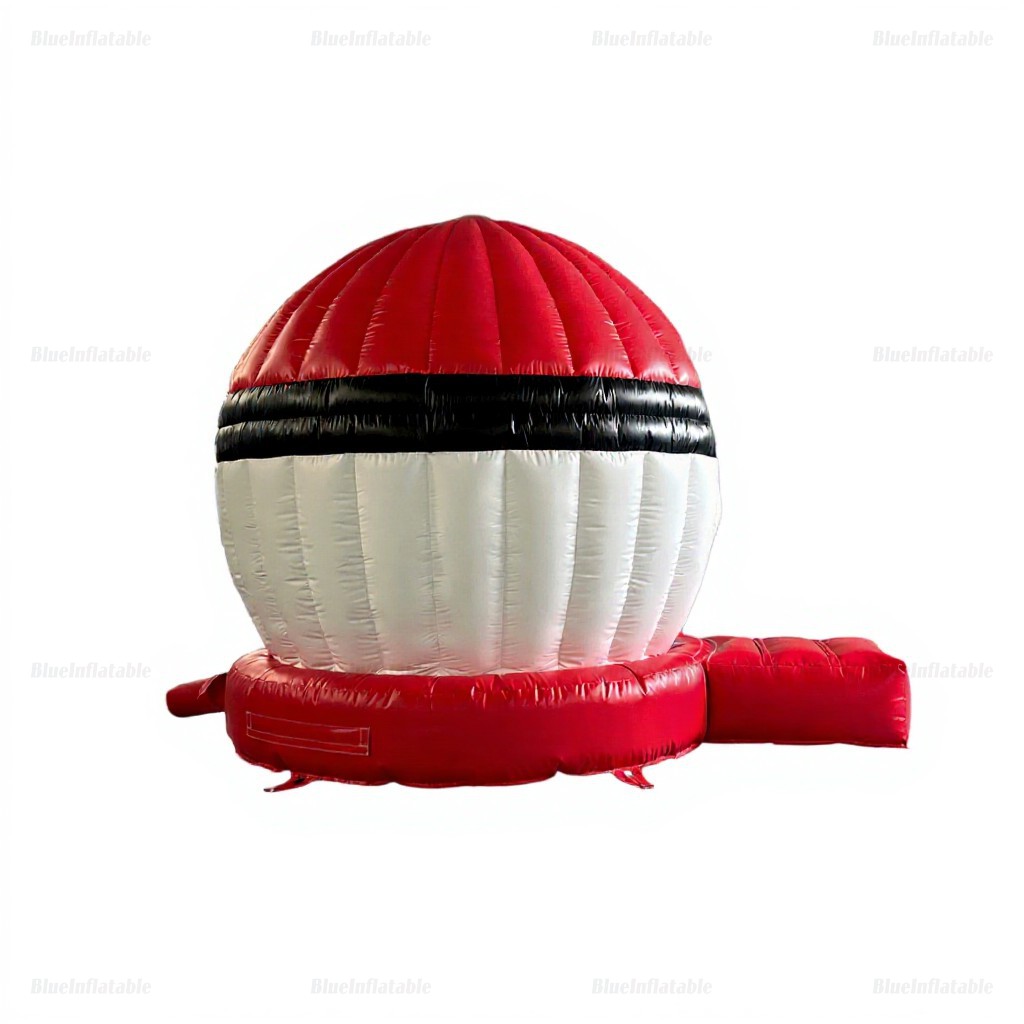 Pokeball Inflatable Bounce House Water Slide - Image 7