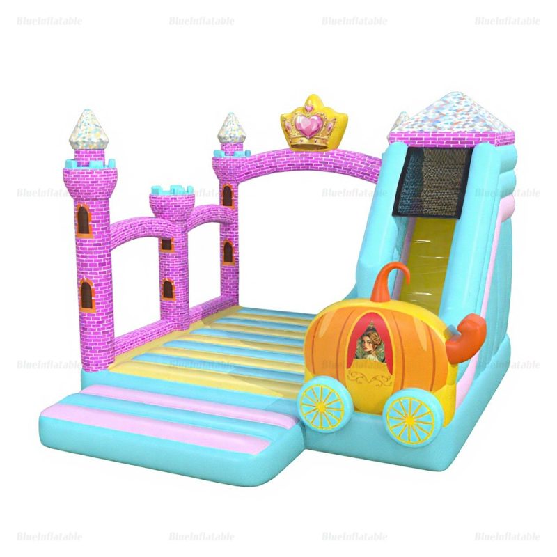 Princess Inflatable Bounce House with Slide Combo