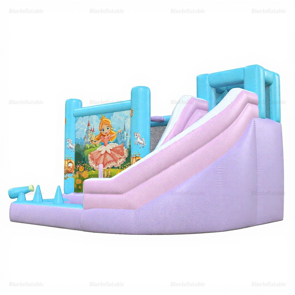 Princess Inflatable Bounce House & Water Slide Combo - Image 2
