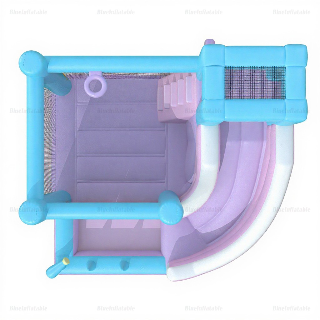 Princess Inflatable Bounce House & Water Slide Combo - Image 4