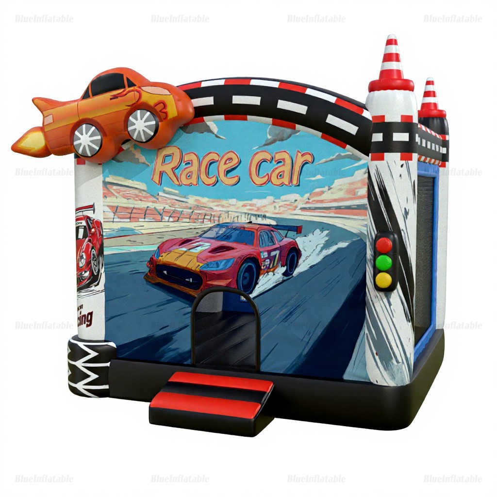 Race Car Inflatable Bounce House for Teens - Image 3