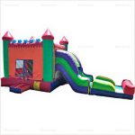 Rainbow Commercial Inflatable Bounce Castle