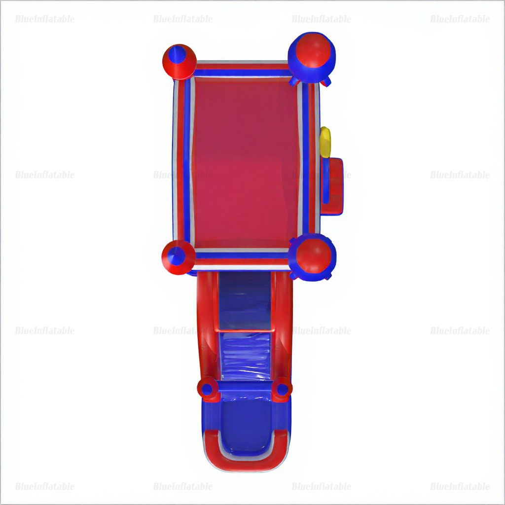 Rocket Inflatable Bounce House & Water Slide Combo with Pool - Image 4