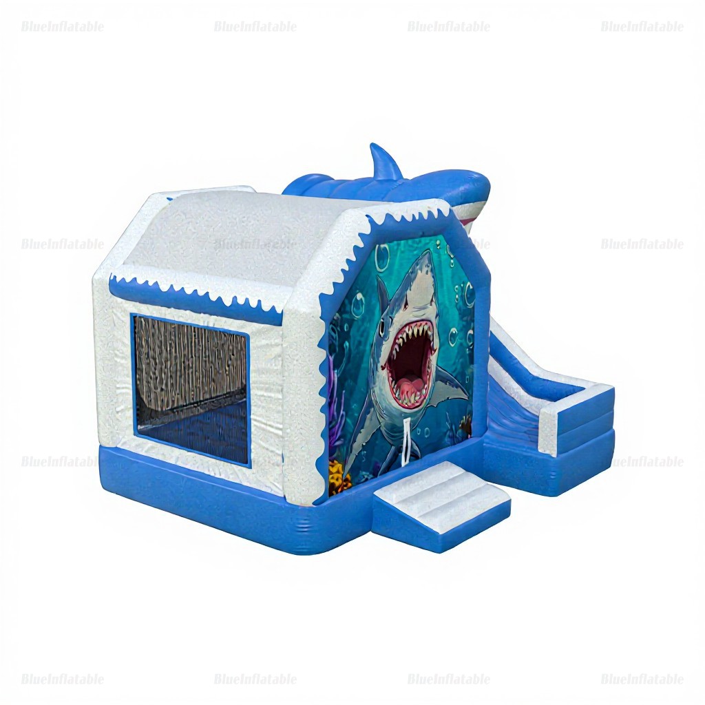Shark Party Inflatable Slide & Bounce House Rental - Image 5
