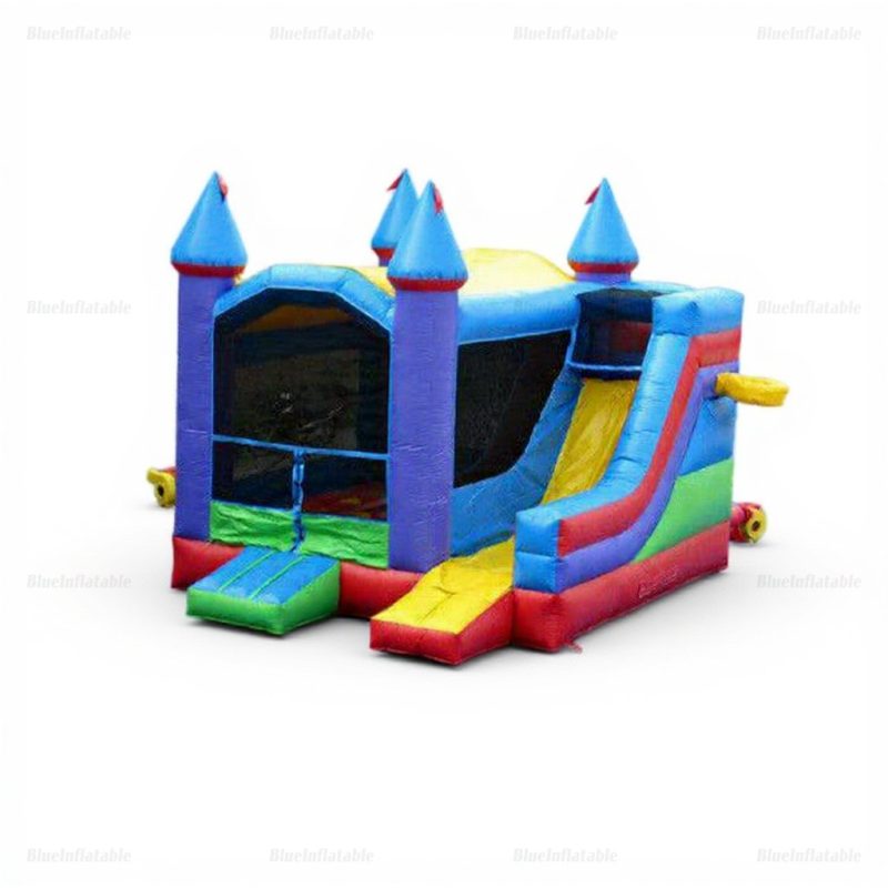 Inflatable Castle Bounce House with Slide for Kids 5+