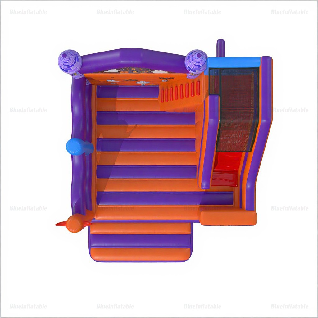 Halloween Inflatable Bounce House with Slide Combo - Image 5