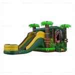 Tropical Bounce House & Water Slide Combo Rental