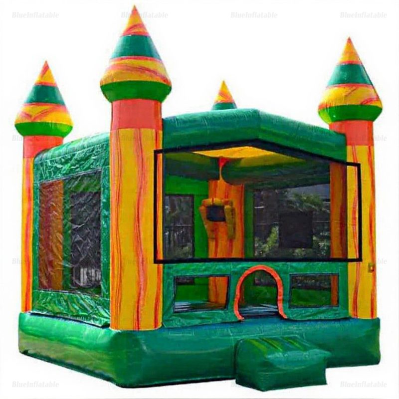 Tropical Jungle Inflatable Bounce House for Kids & Adults